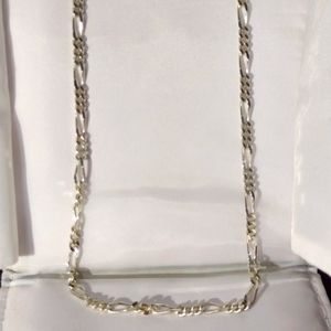 Sterling Figaro 18" .925 Silver 2mm thick Chain ⛓️